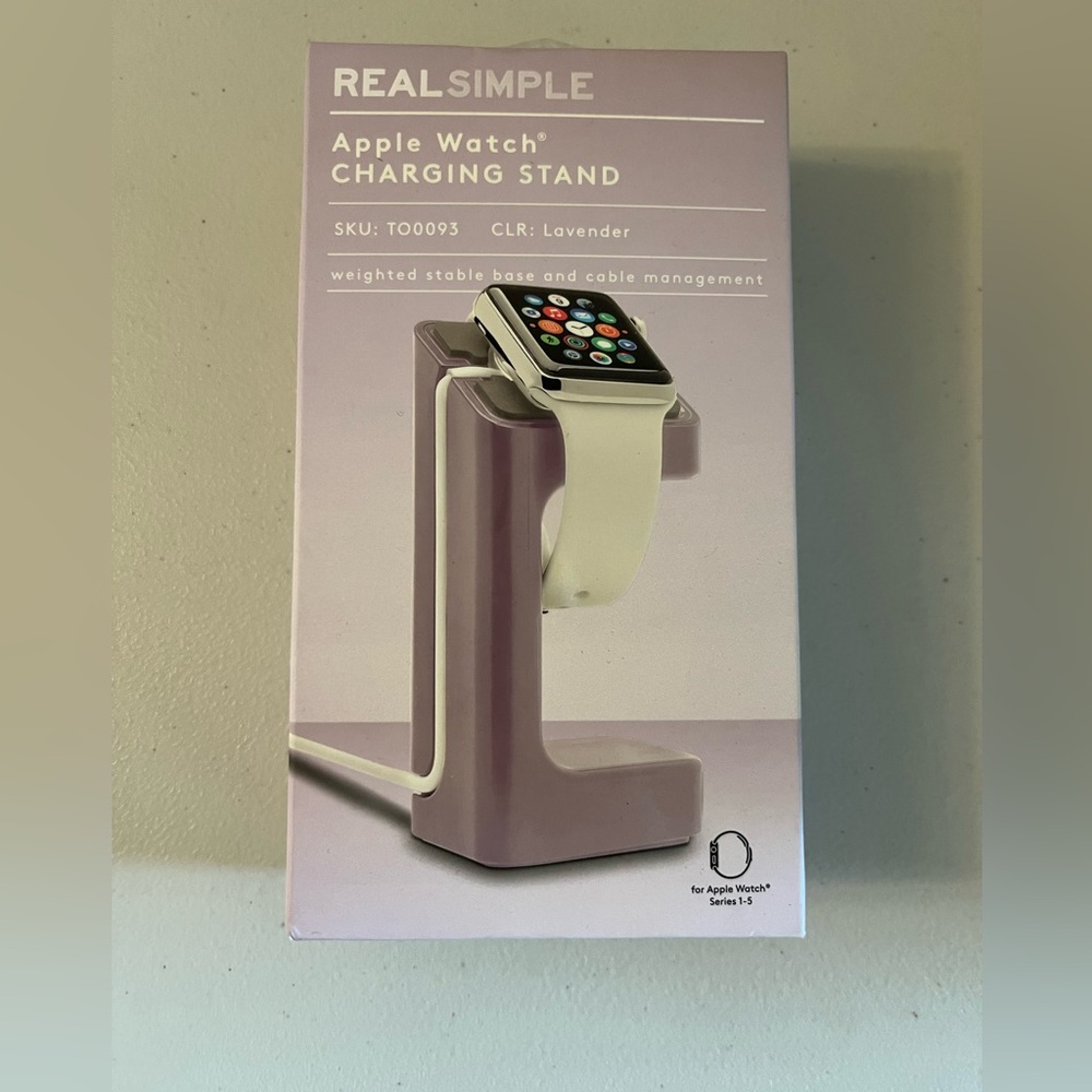 NWT Real simple Apple Watch charging station